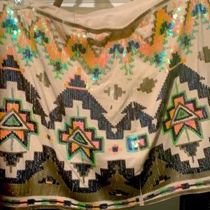 Darling Mini Skirt by Express. Size Large